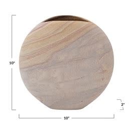 10"L Sandstone Vase, Natural — alternate view 11