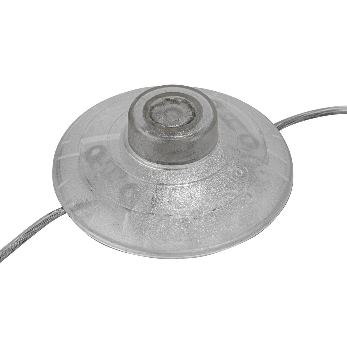 Ceramic Floor Lamp with Linen Shade & Inline Switch — alternate view 4