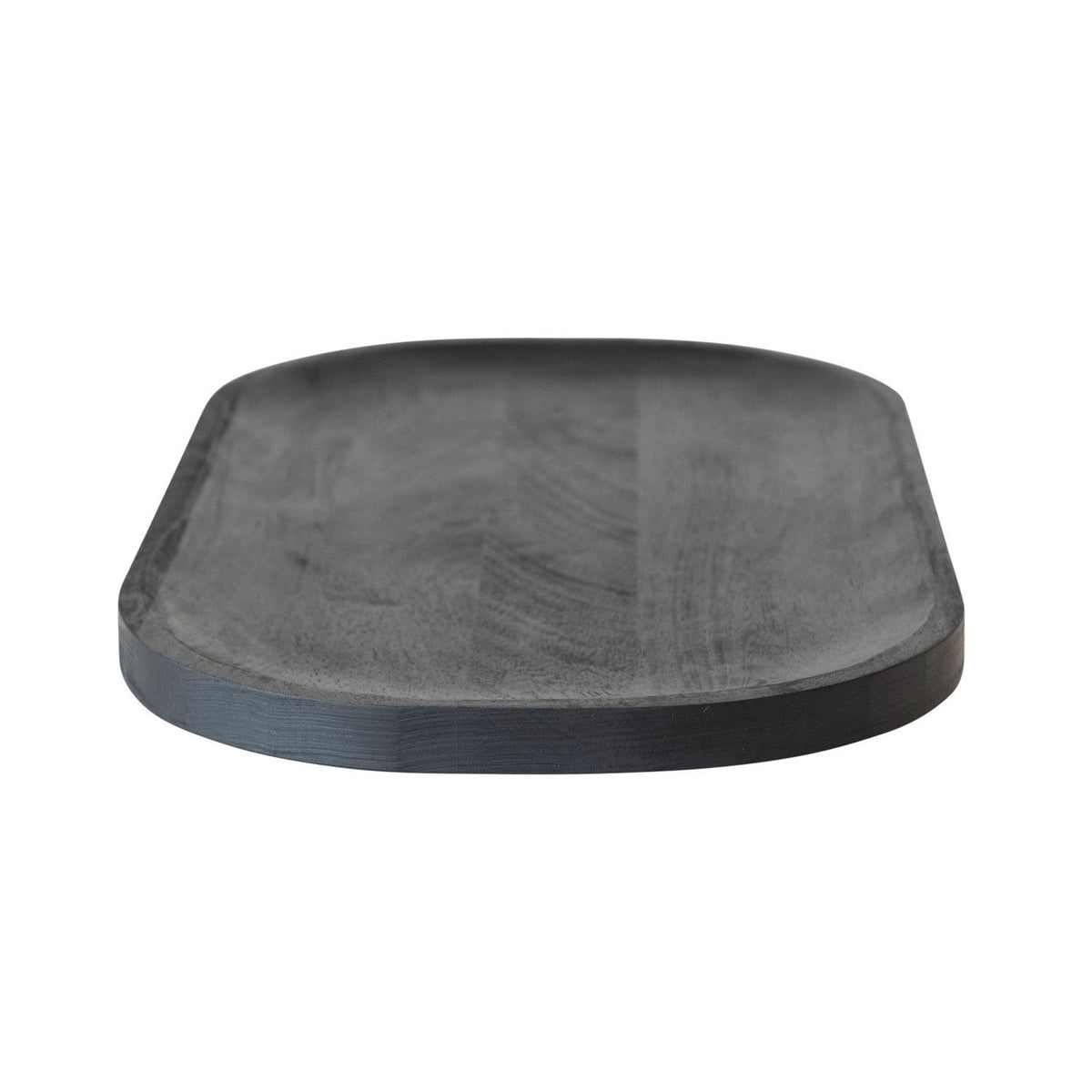 Mango Wood Serving Board, Black — alternate view 2