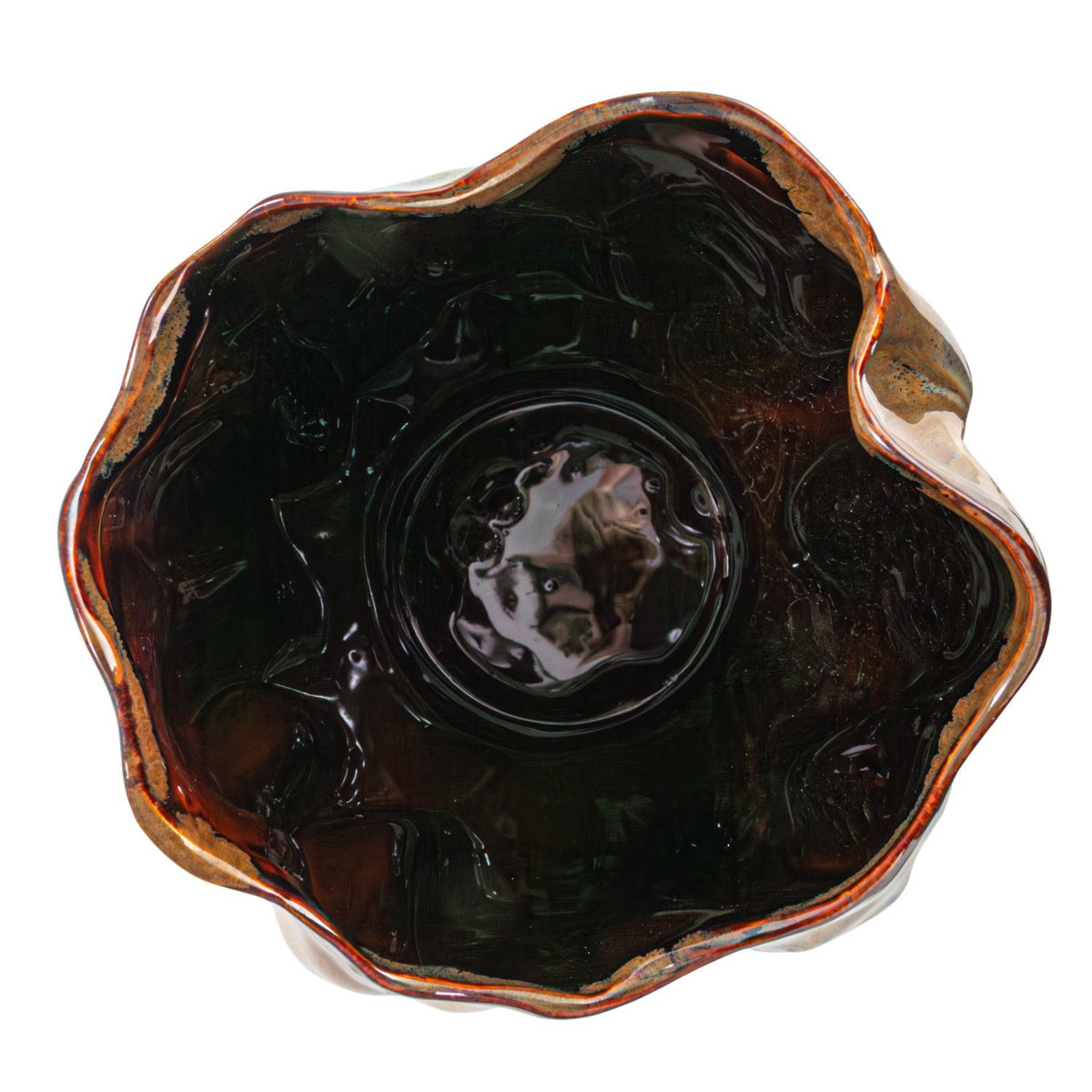 Stoneware Organic Shaped Planter/Vase — alternate view 3
