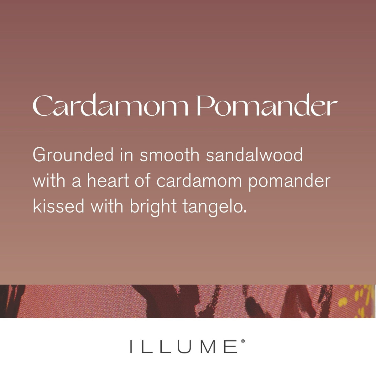 Cardamom Pomander Small Radiant Glass Candle — alternate view 2