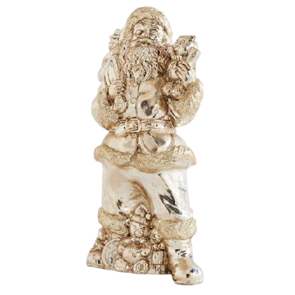 Antique Silver Santas — alternate view 2