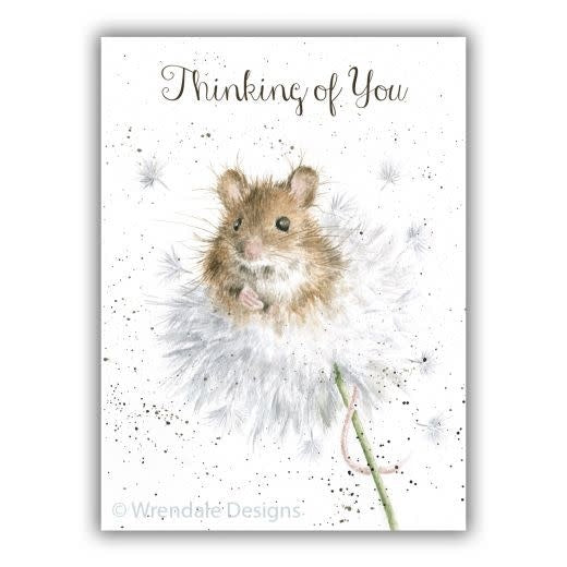Thinking of You Dandelion Card — alternate view 2