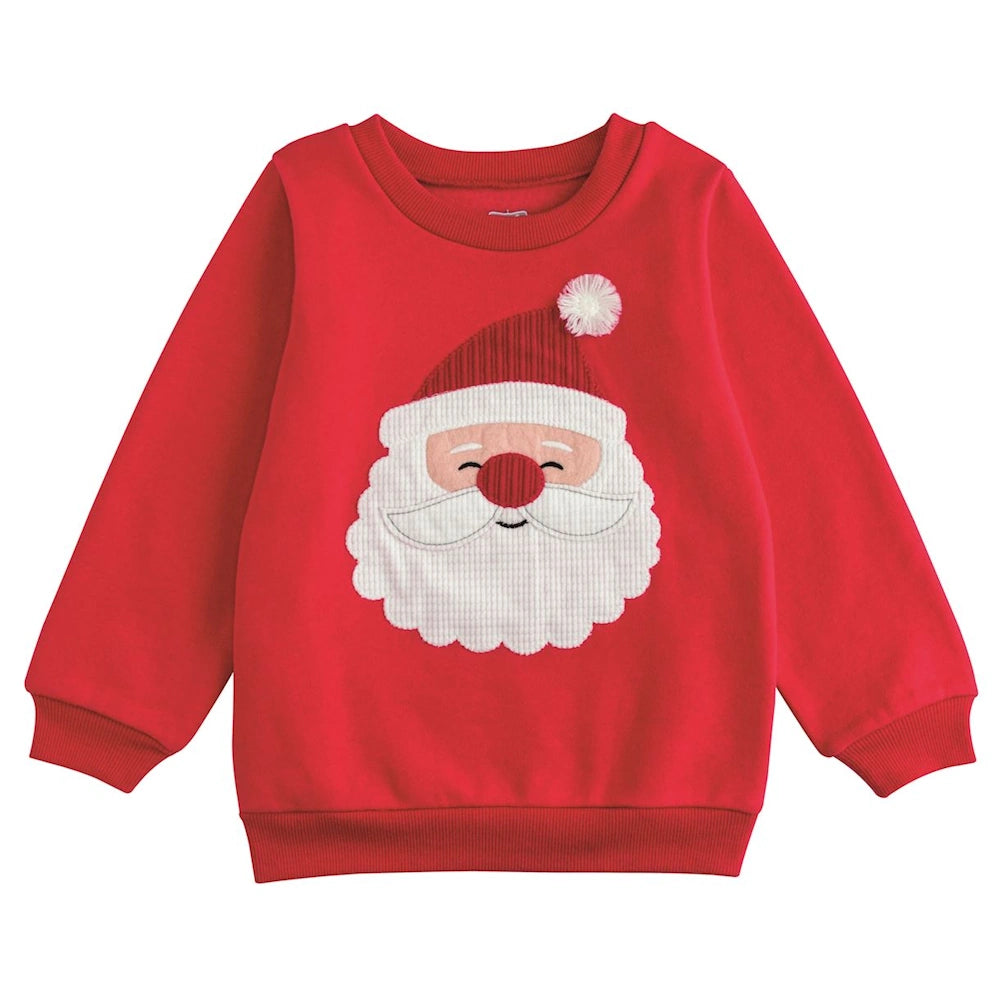 Applique Santa Toddler Sweatshirt — alternate view 2