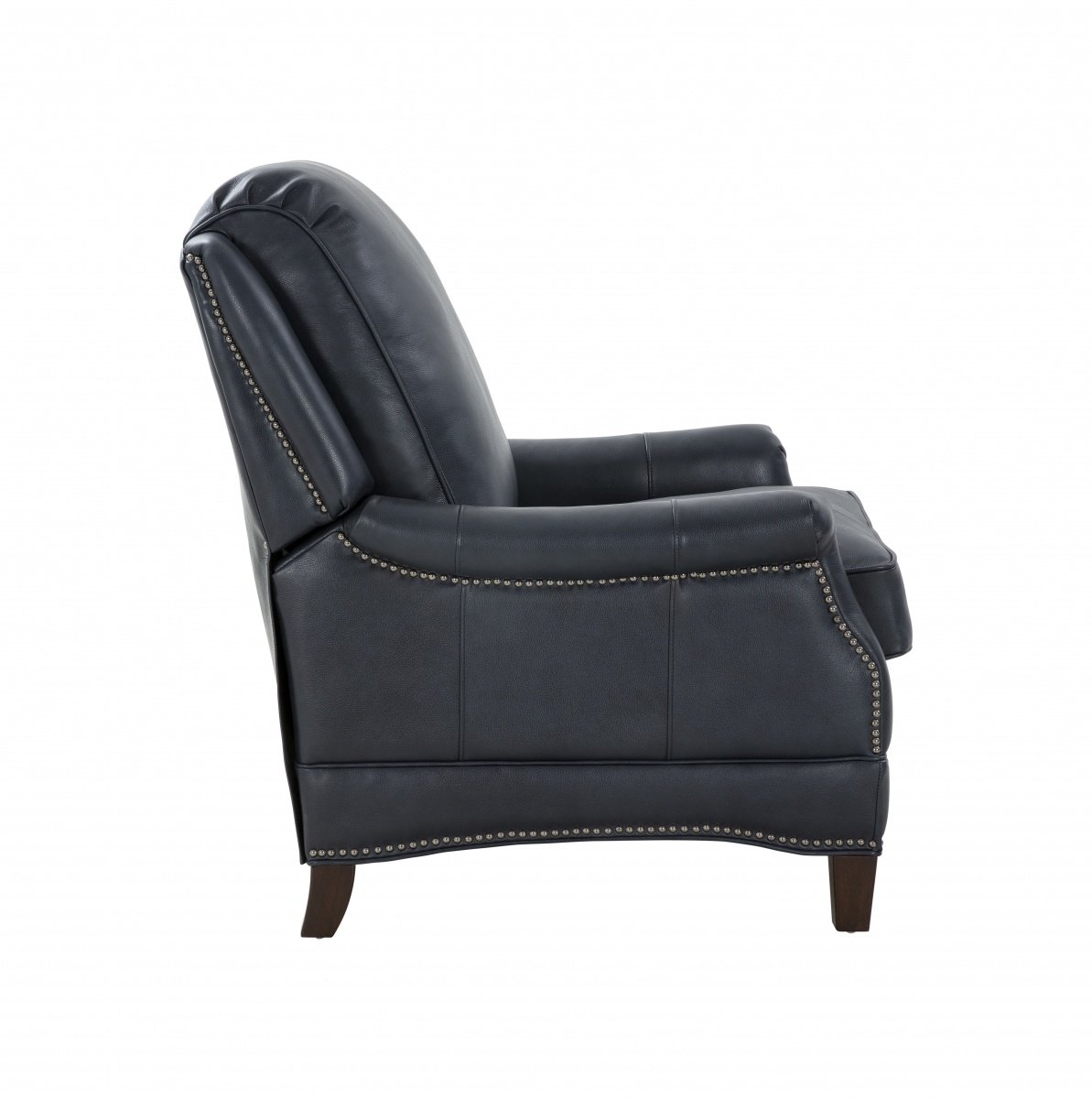 Ashebrooke Recliner: Barone Navy Blue — alternate view 3