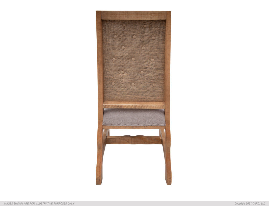 Chair w/Tufted Backrest — alternate view 2