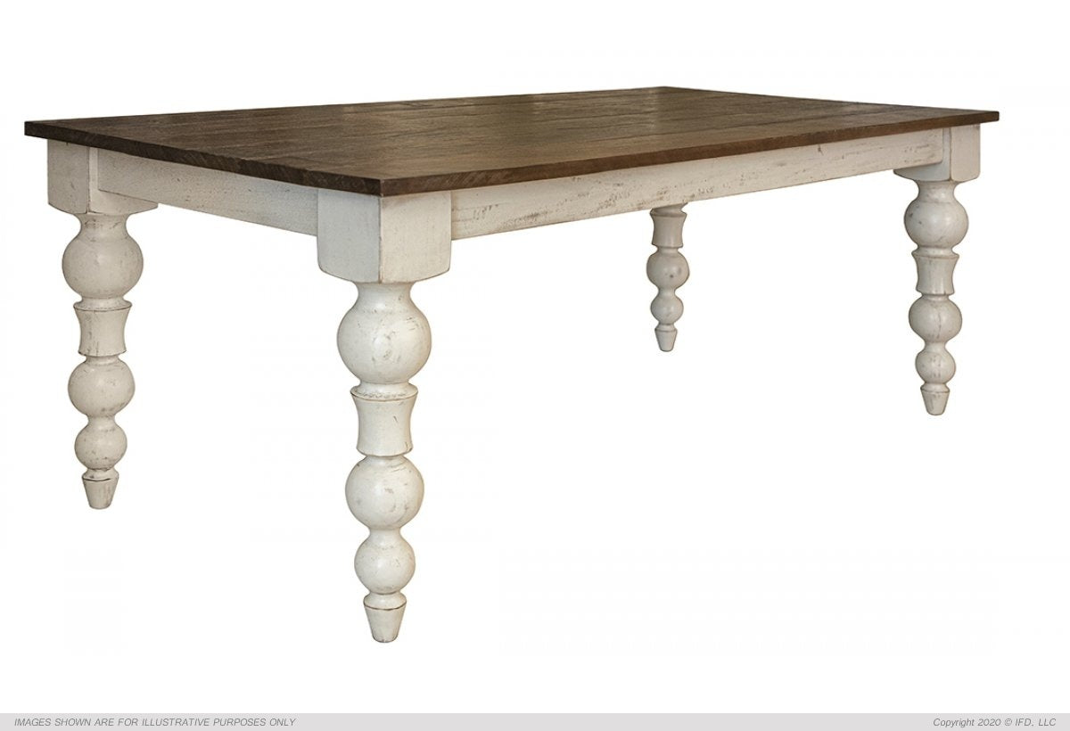 Rock Valley Dining Table with Turned Legs — alternate view 2