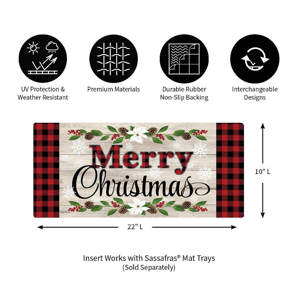 Christmas Sentiments Sassafras Switch Mat — alternate view 3