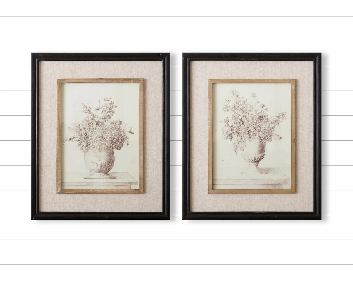 Flower Vase Framed Print — alternate view 2