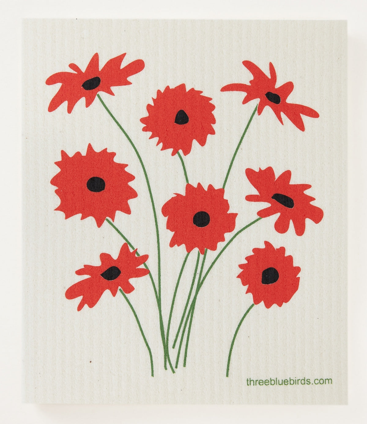 Gerbera Swedish Dishcloth — alternate view 2
