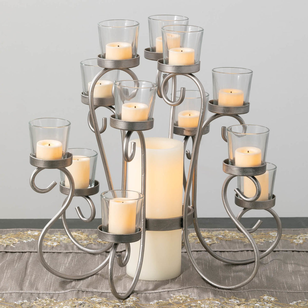 Mini Flameless Votive Set Of 9 — alternate view 2