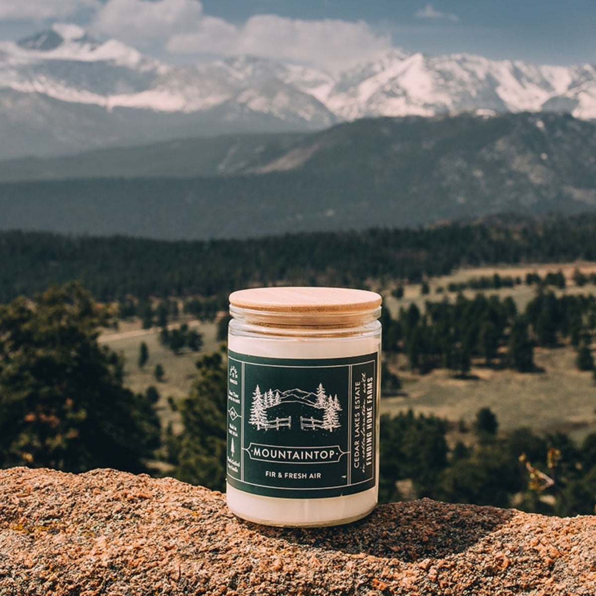 Soy Candle, Mountaintop, Woody & Fresh — alternate view 3