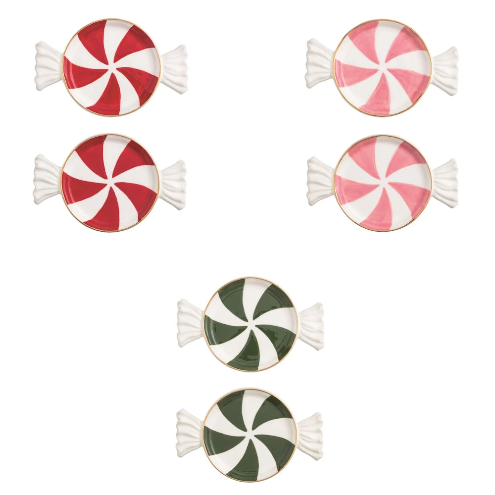 Candy Tidbit Plates — alternate view 2
