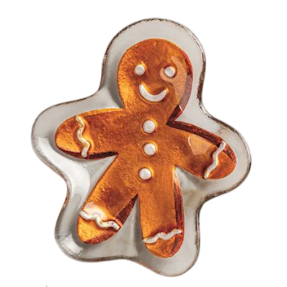 Christmas Glass Tidbit Plates — alternate view 3