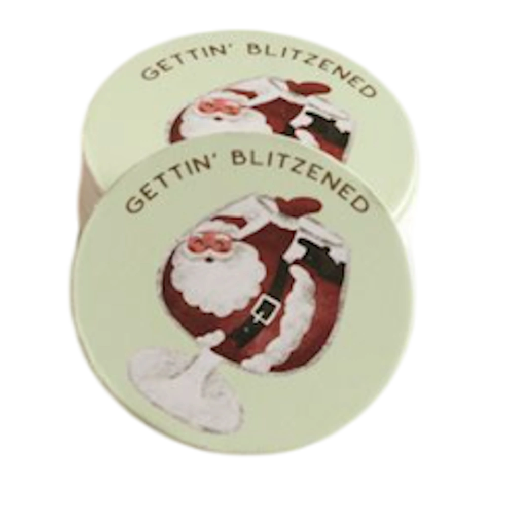 Christmas Paper Coaster Set — alternate view 5