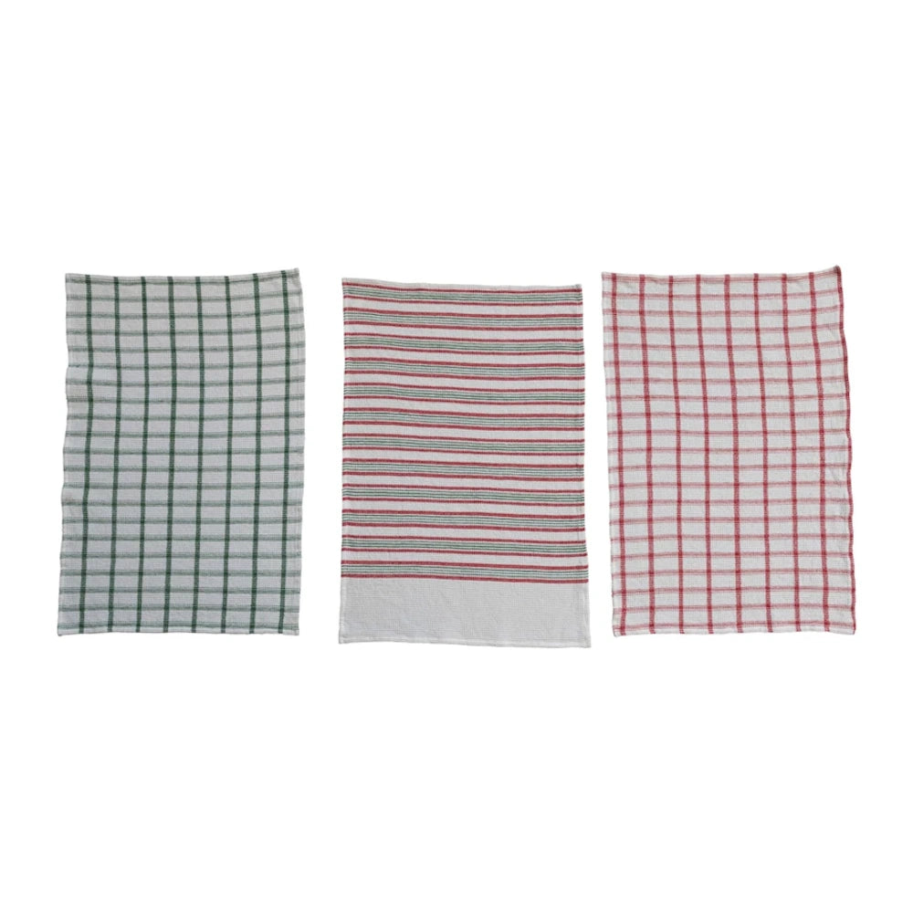 Cotton Waffle Weave Tea Towels — alternate view 2