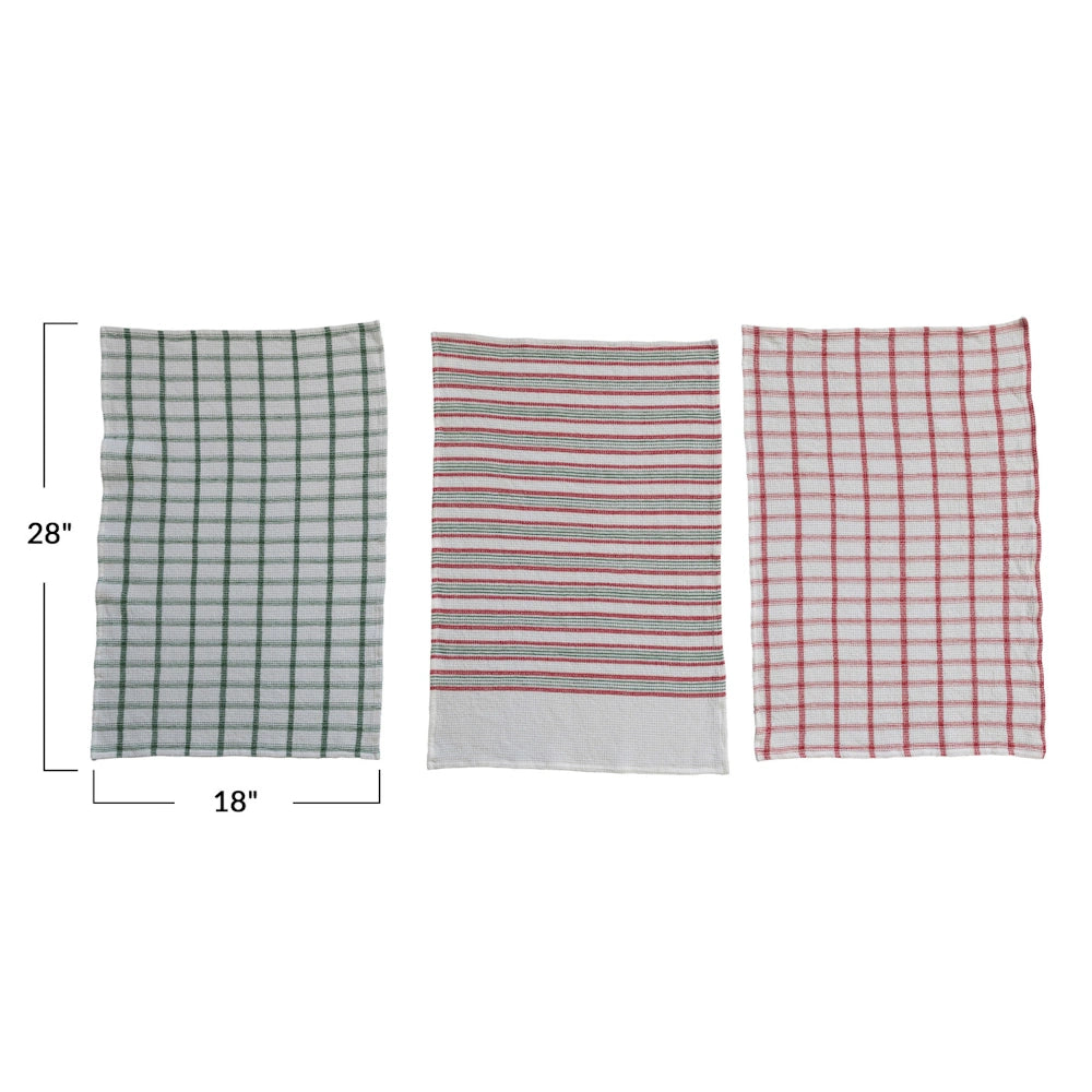Cotton Waffle Weave Tea Towels — alternate view 3