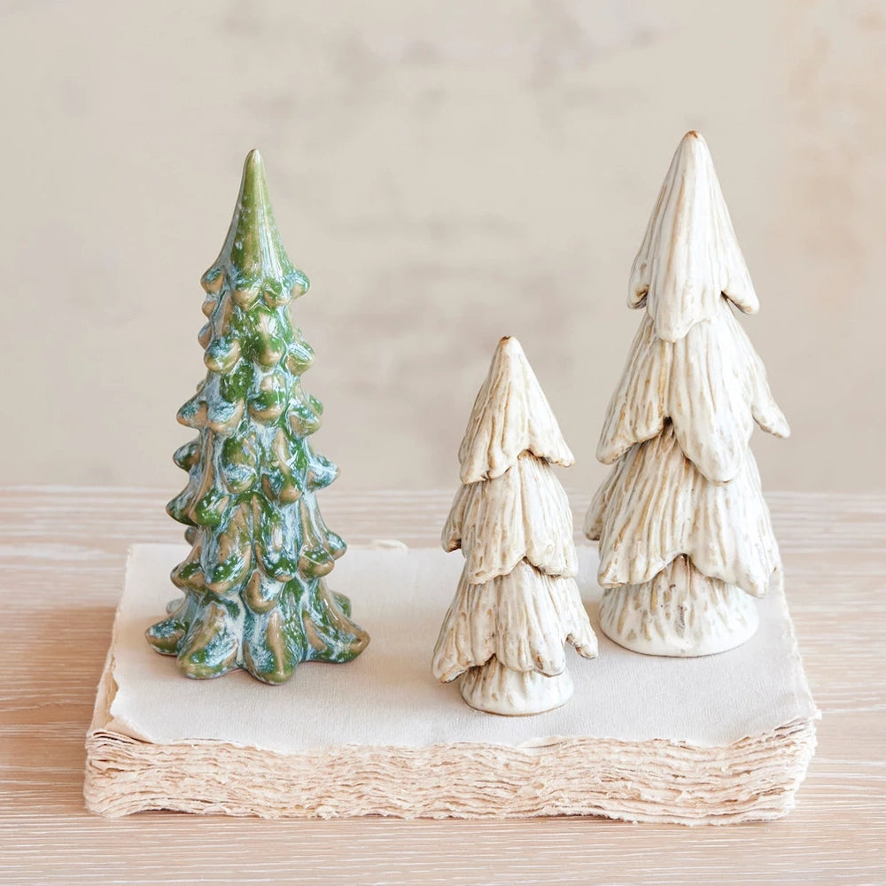 Cream Stoneware Tree