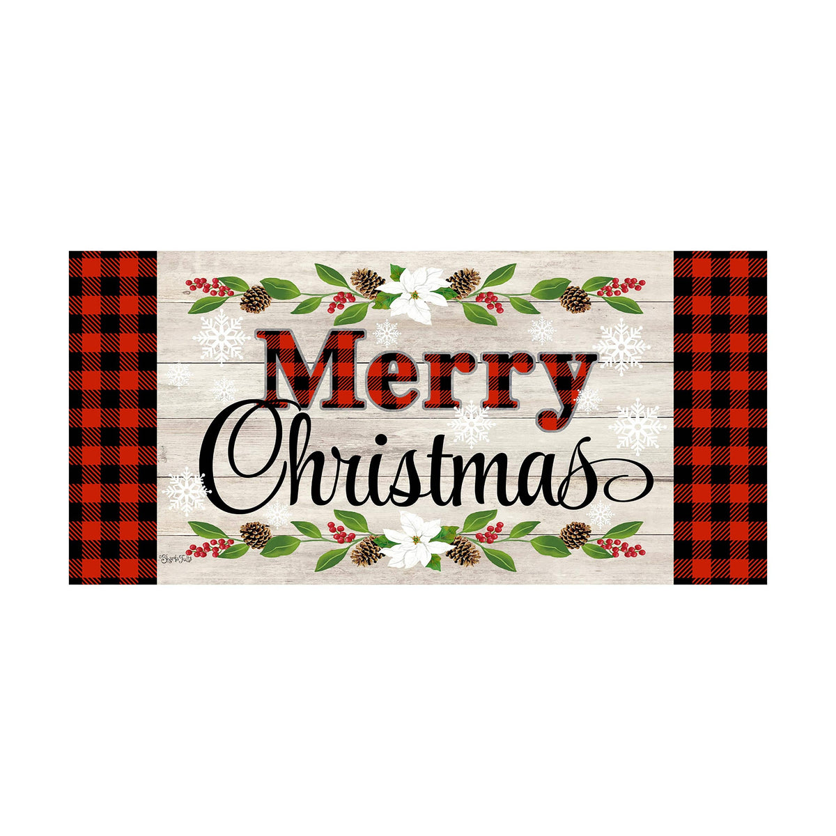 Christmas Sentiments Sassafras Switch Mat — alternate view 2