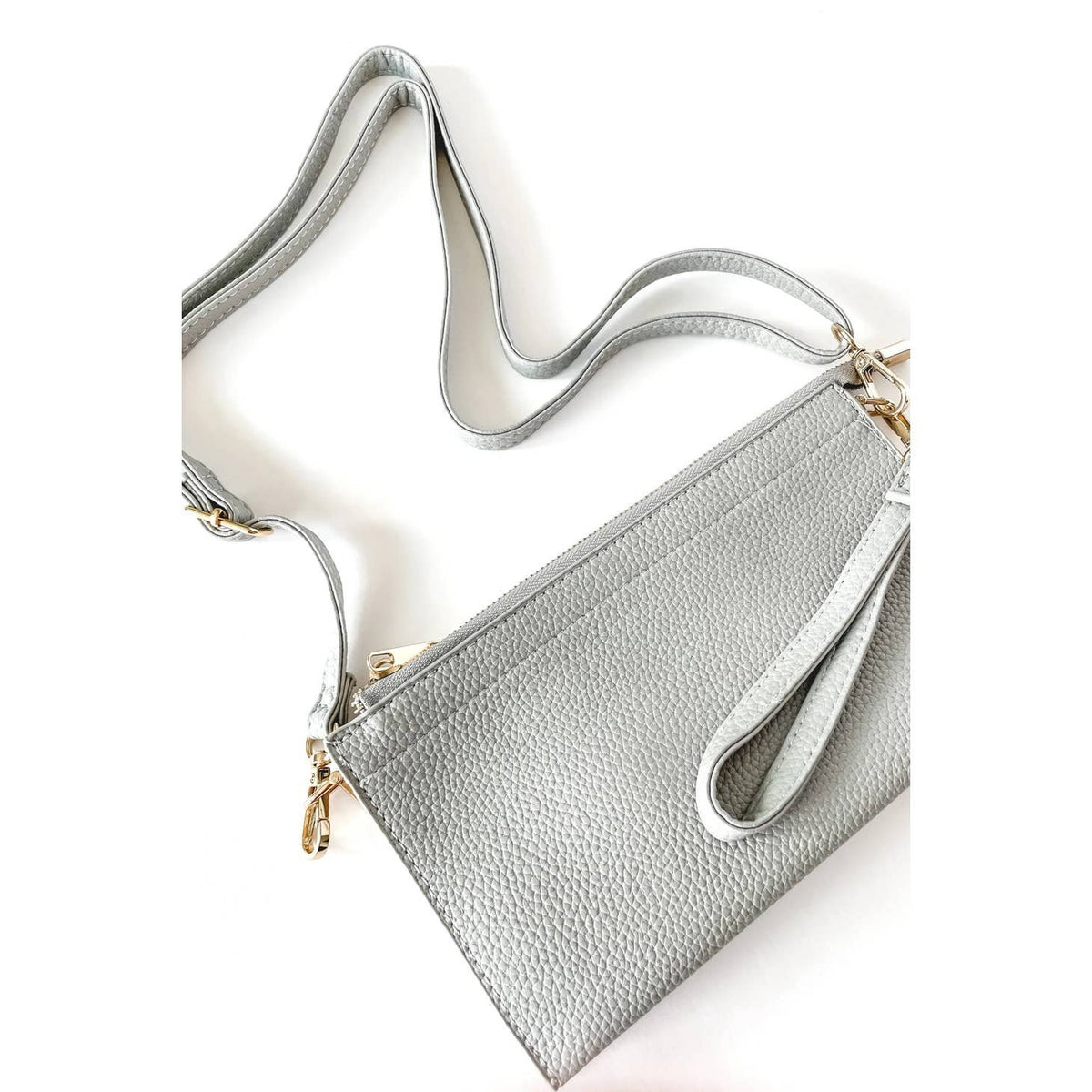 Abby 3-in-1 Handbag - Light Gray — alternate view 3
