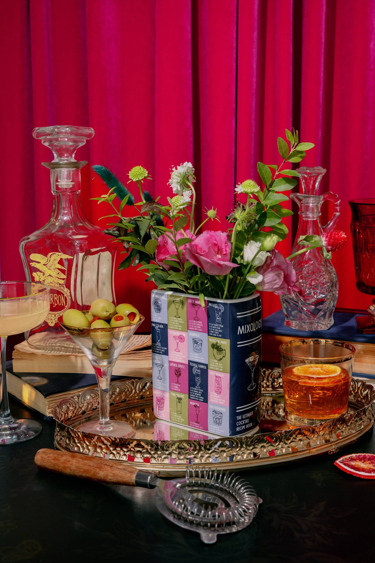Small Book Vase, Mixology — alternate view 2