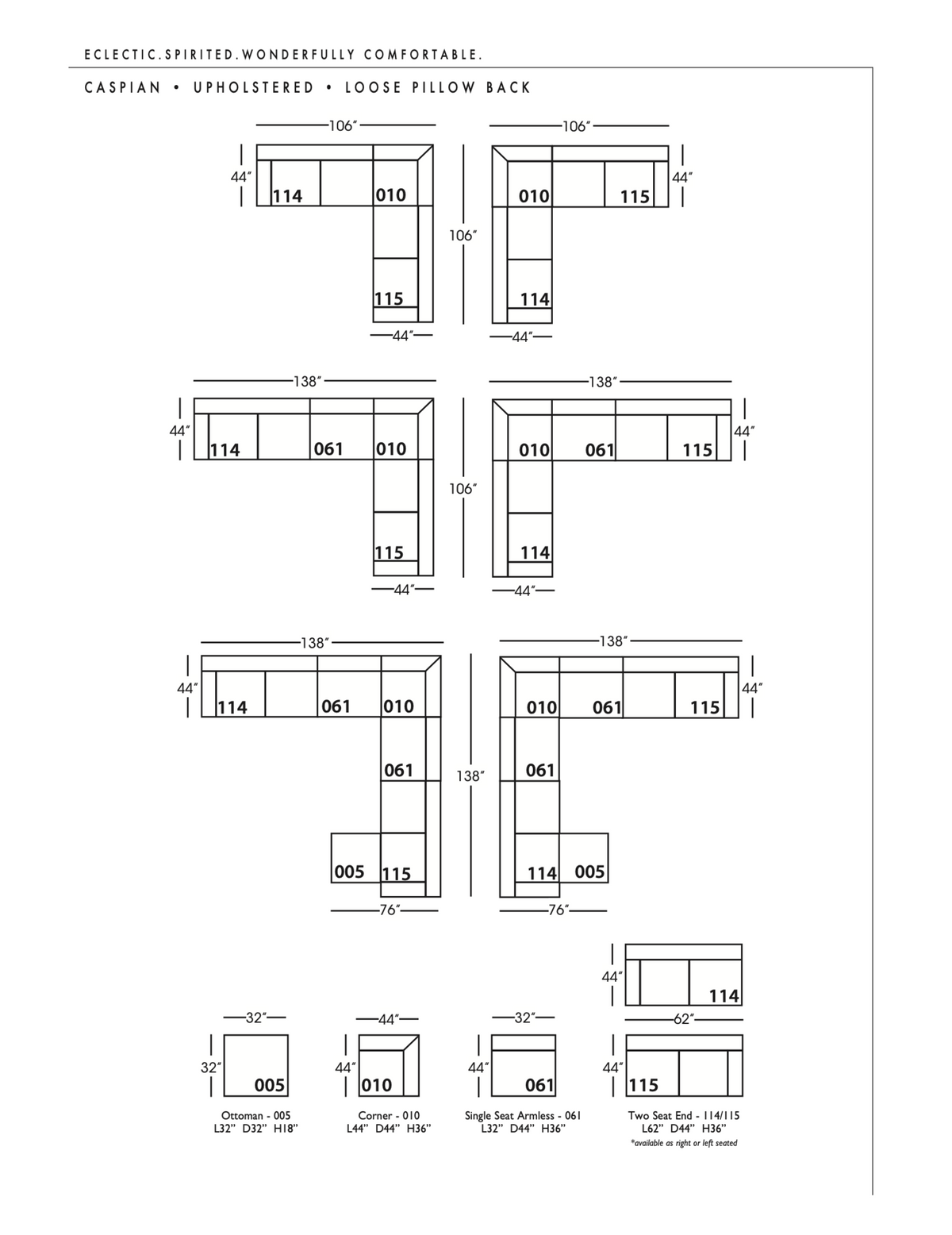 Caspian Sectional — alternate view 6