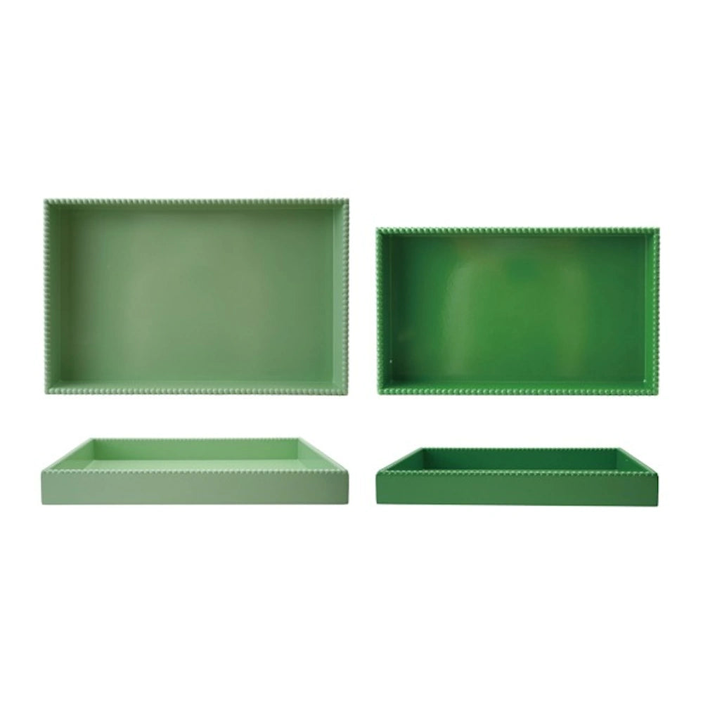 Decorative MDF Trays with Hobnail Edge