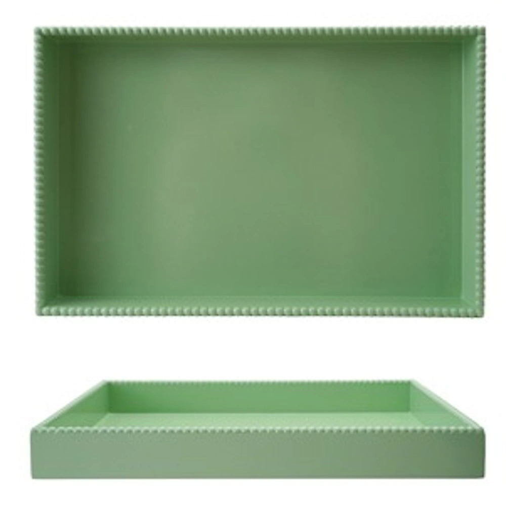 Decorative MDF Trays with Hobnail Edge — alternate view 2