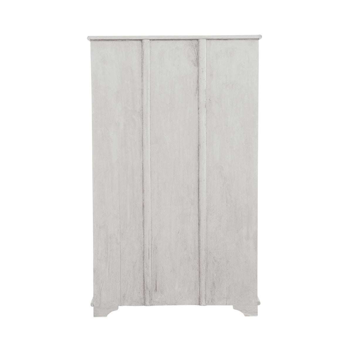 Reclaimed Wood and Glass Cabinet with Doors — alternate view 2
