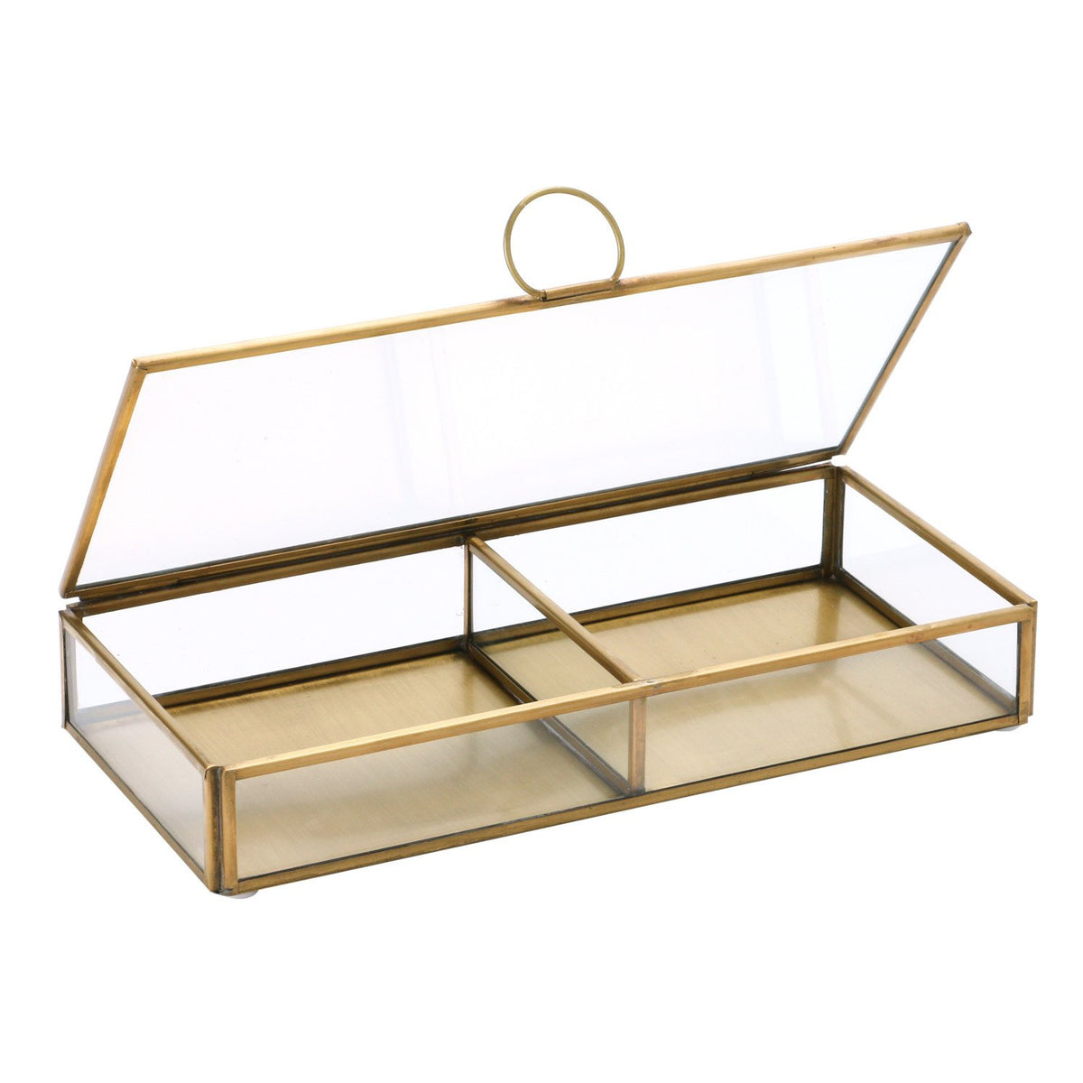 Brass and Glass Display Box — alternate view 5