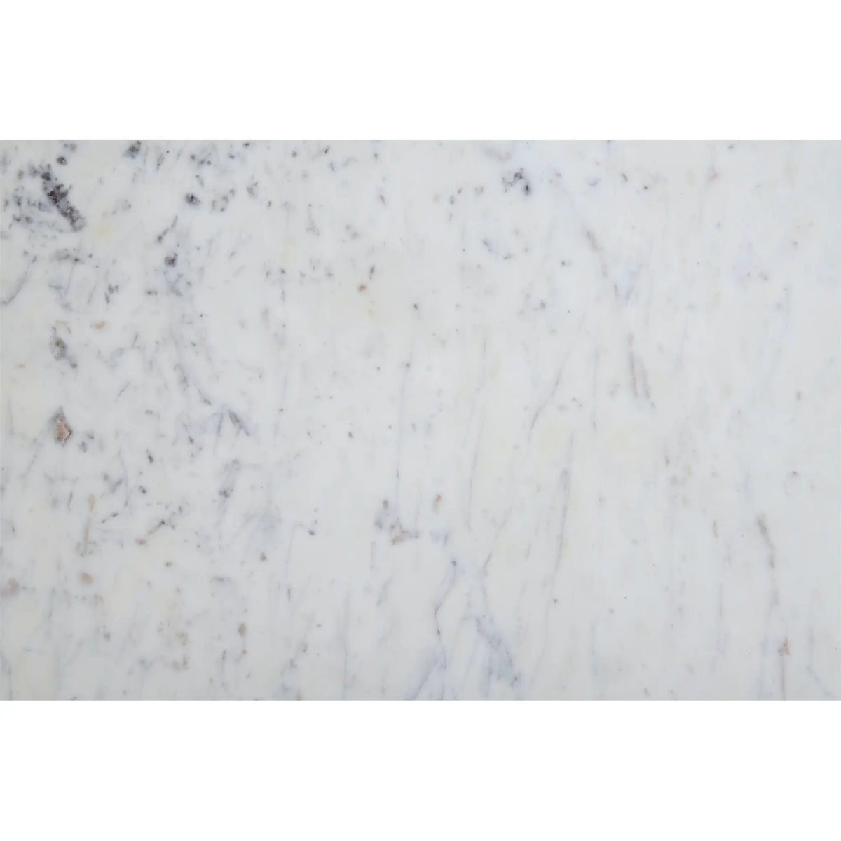 Ribbed Mango Wood Console Table With Marble Top — alternate view 5