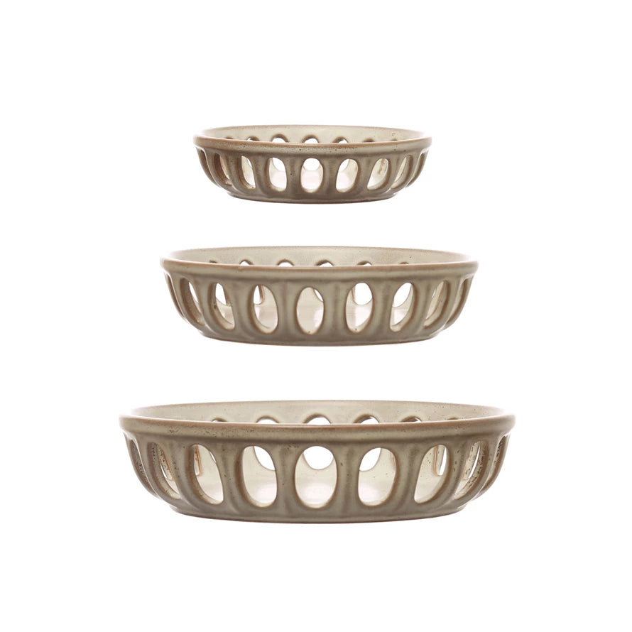 Basket Bowls, Set of 3 — alternate view 2