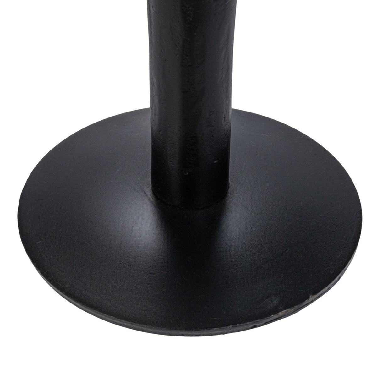 Hand-Forged Cast Iron Taper Holder, Black — alternate view 3