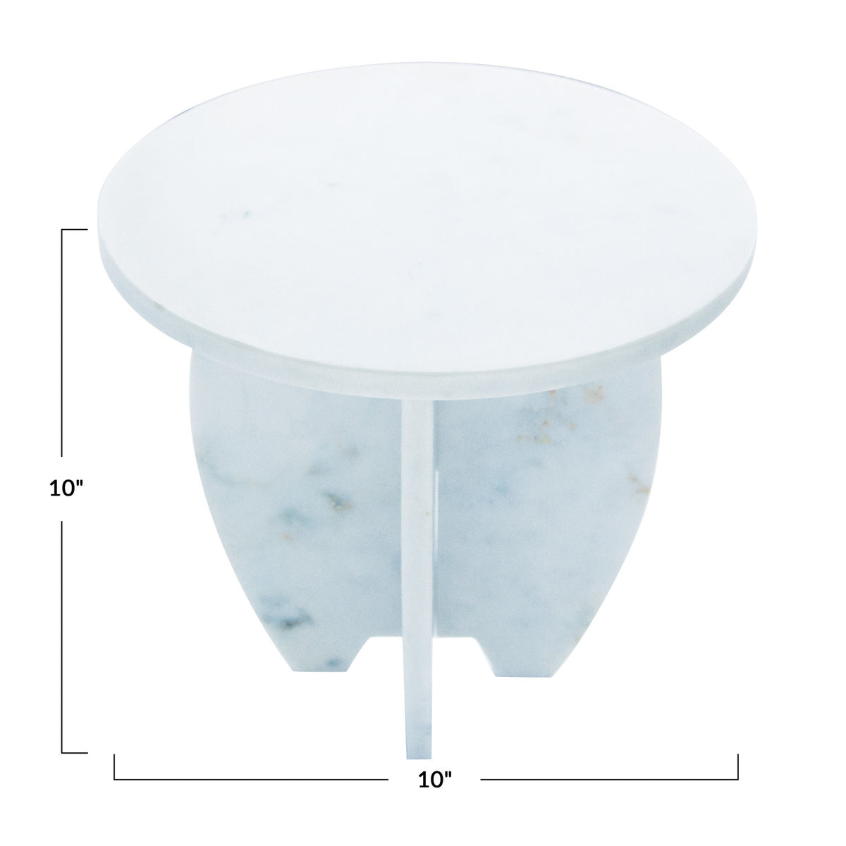 Large Marble Pedestal With Interlocking Base — alternate view 4