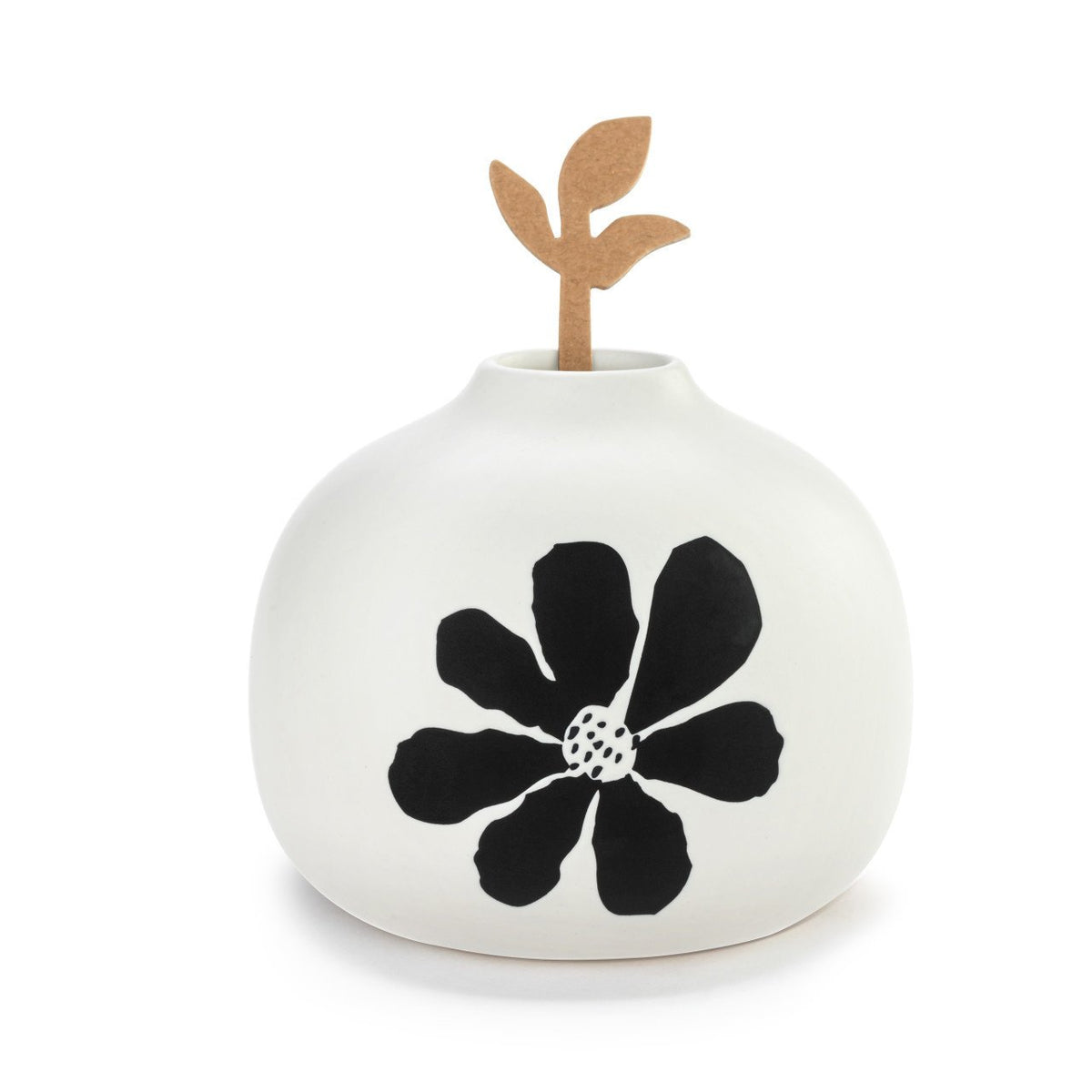 Bold Floral Bud Vase — alternate view 3