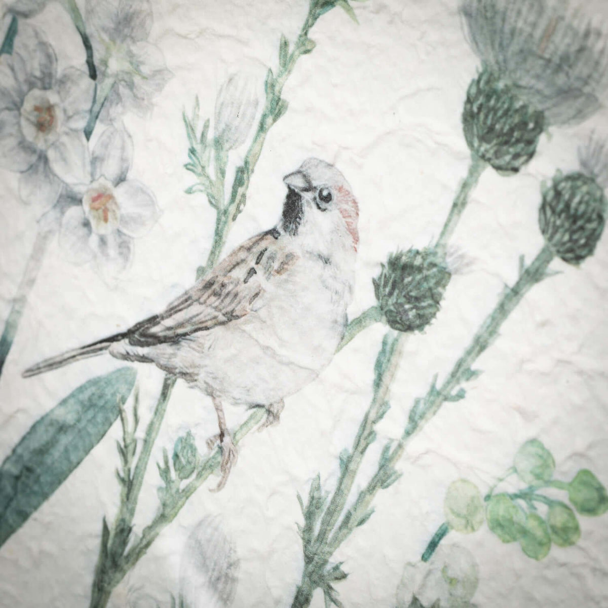 Botanical Handmade Paper Art — alternate view 2