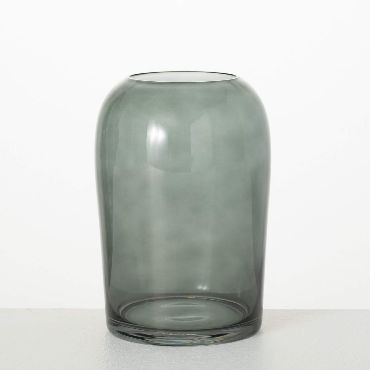 Smoky Glass Vase — alternate view 2