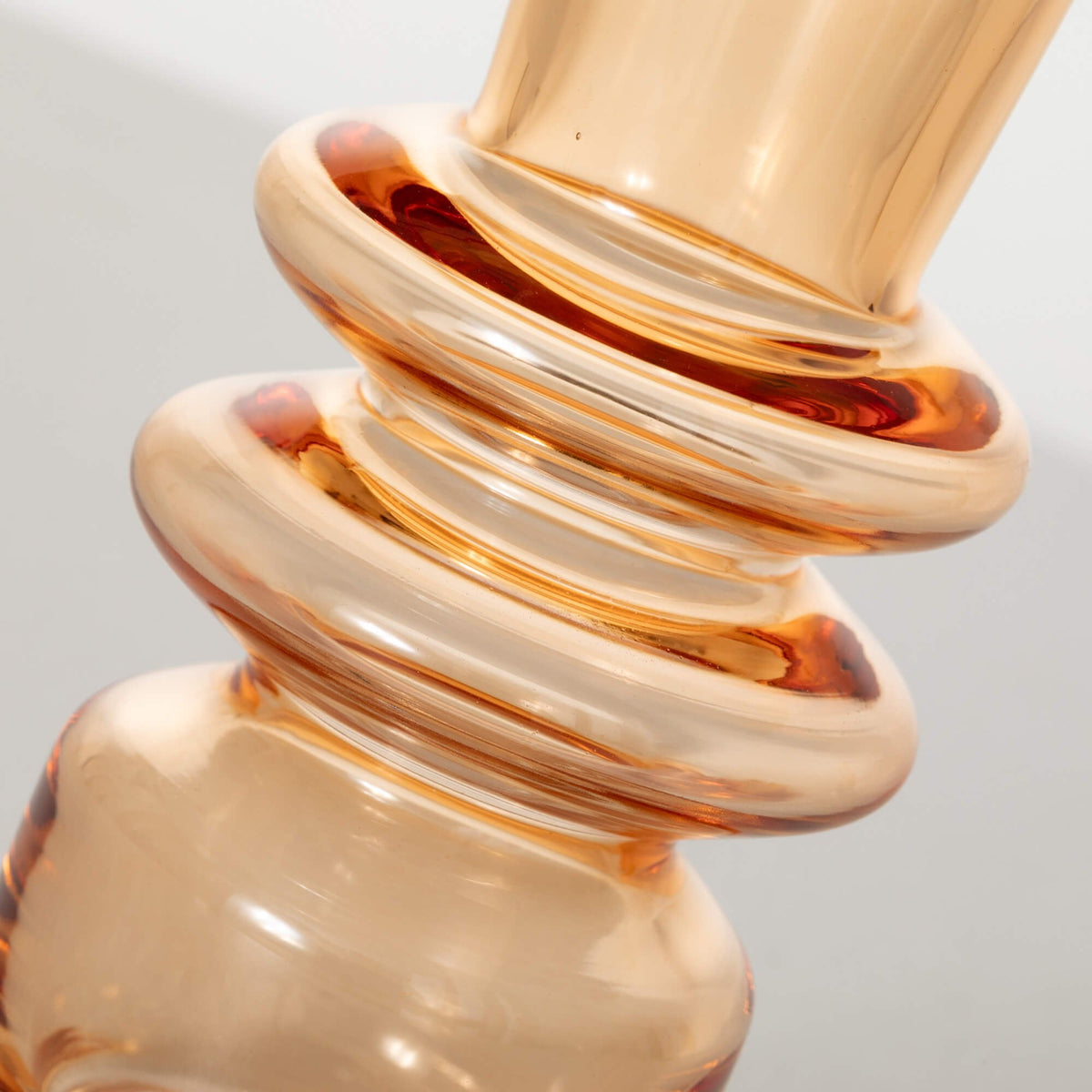 Amber Glass Vase — alternate view 2
