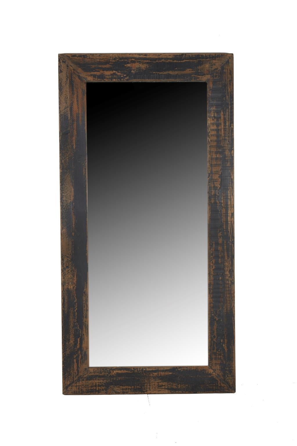 Santa Barbara Leaner Mirror Antique Black