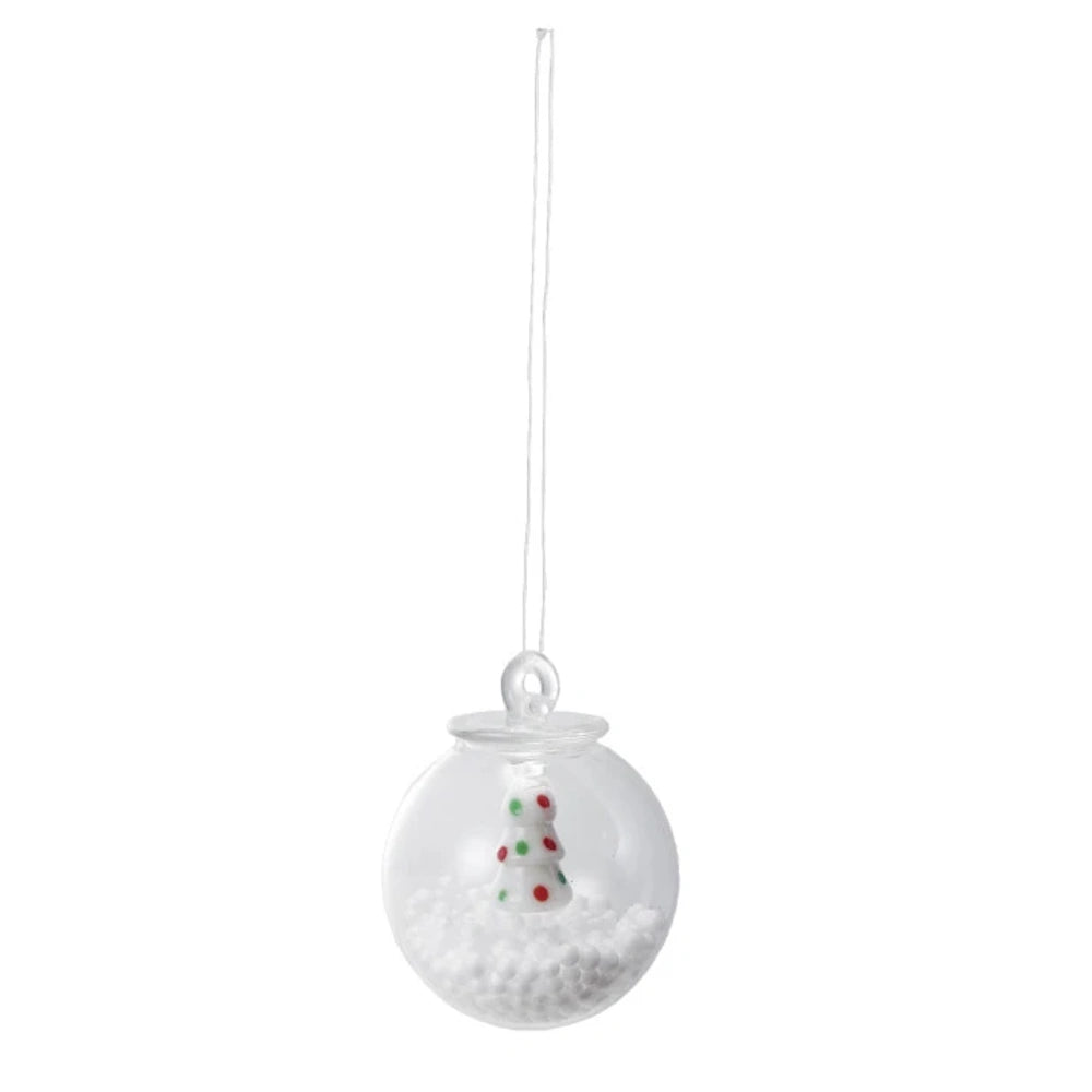 Glass Snow Globe Ornament — alternate view 3