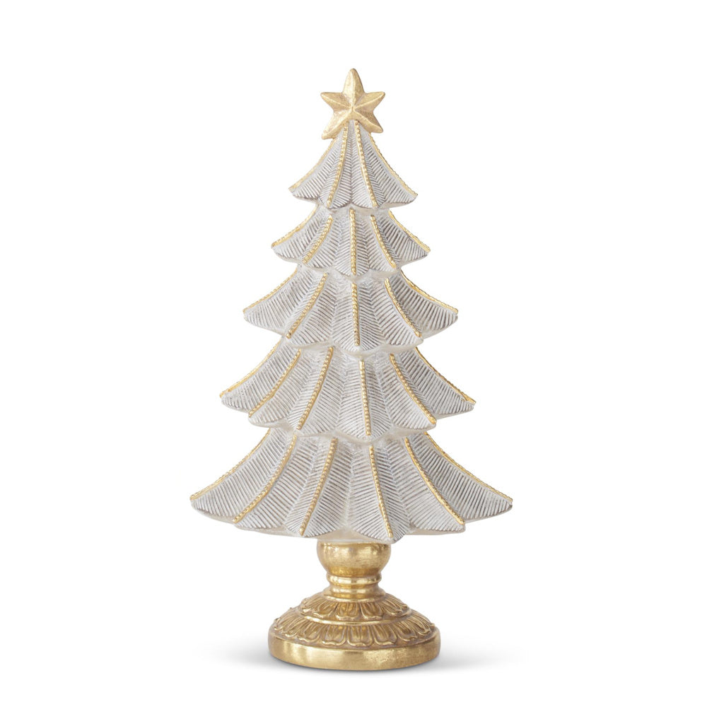 Gold Glittered Resin Christmas Trees — alternate view 3