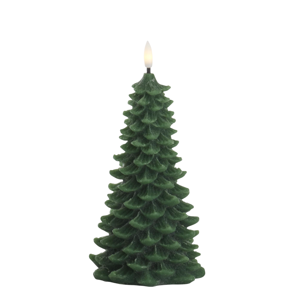 Green LED Christmas Tree Candles — alternate view 3