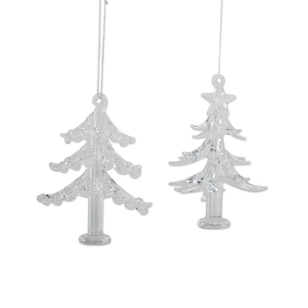 Handcrafted Glass Christmas Tree Ornaments