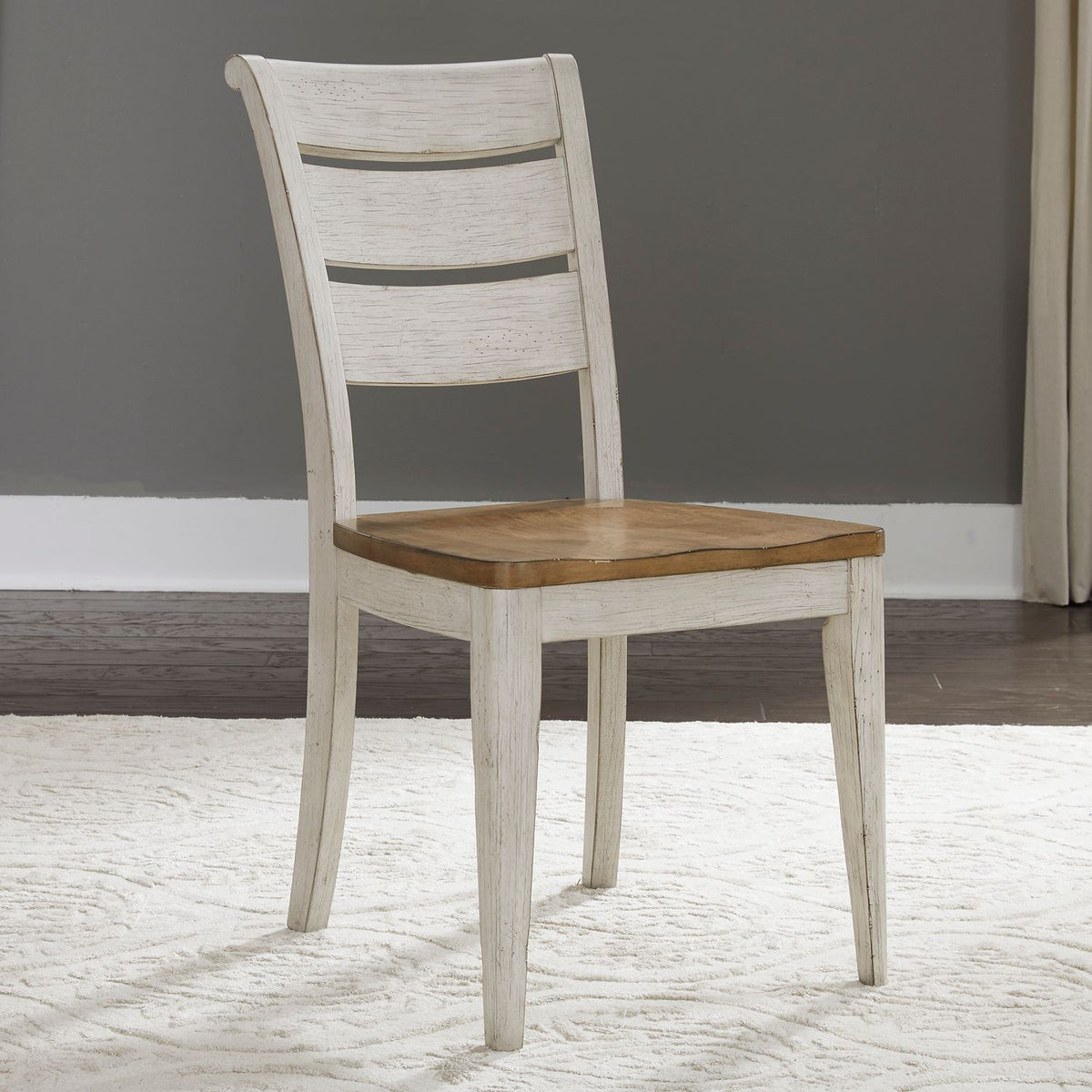 Farmhouse Reimagined Ladderback Side Chair — alternate view 4