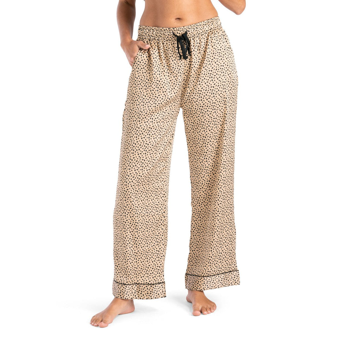 Beauty Sleep Satin Pajama Pants — alternate view 8