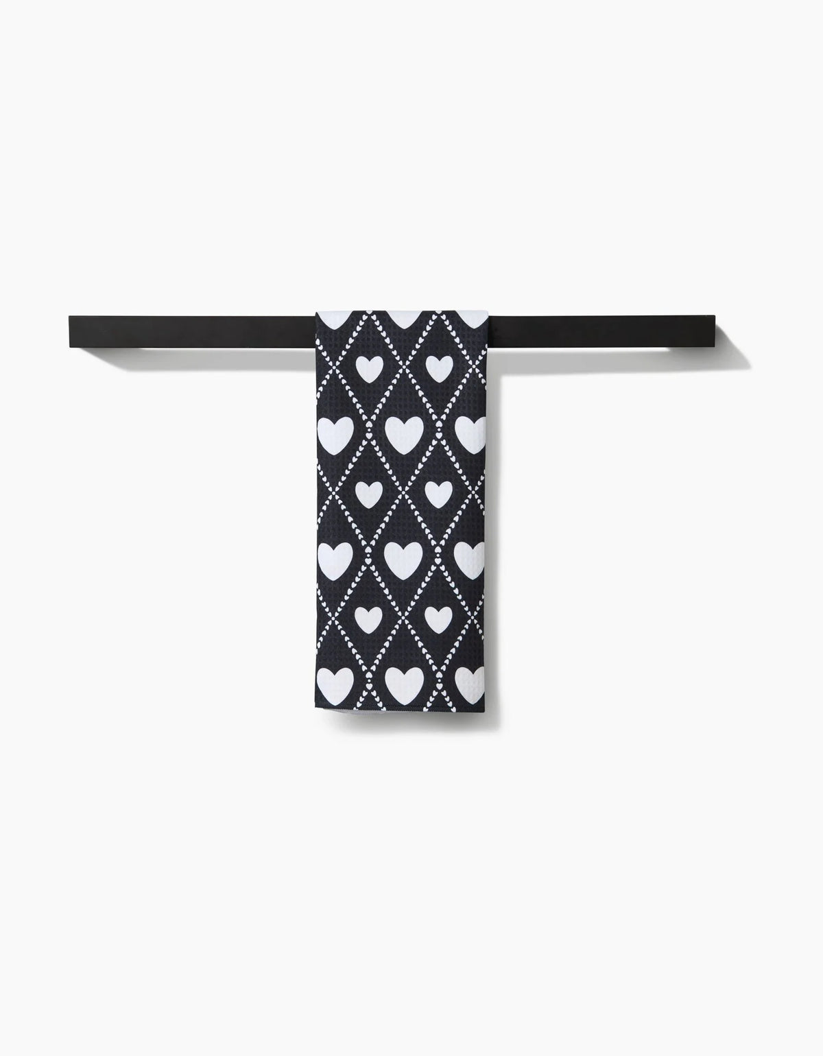 Onyx Love Lattice Luxe Hand Towel — alternate view 3