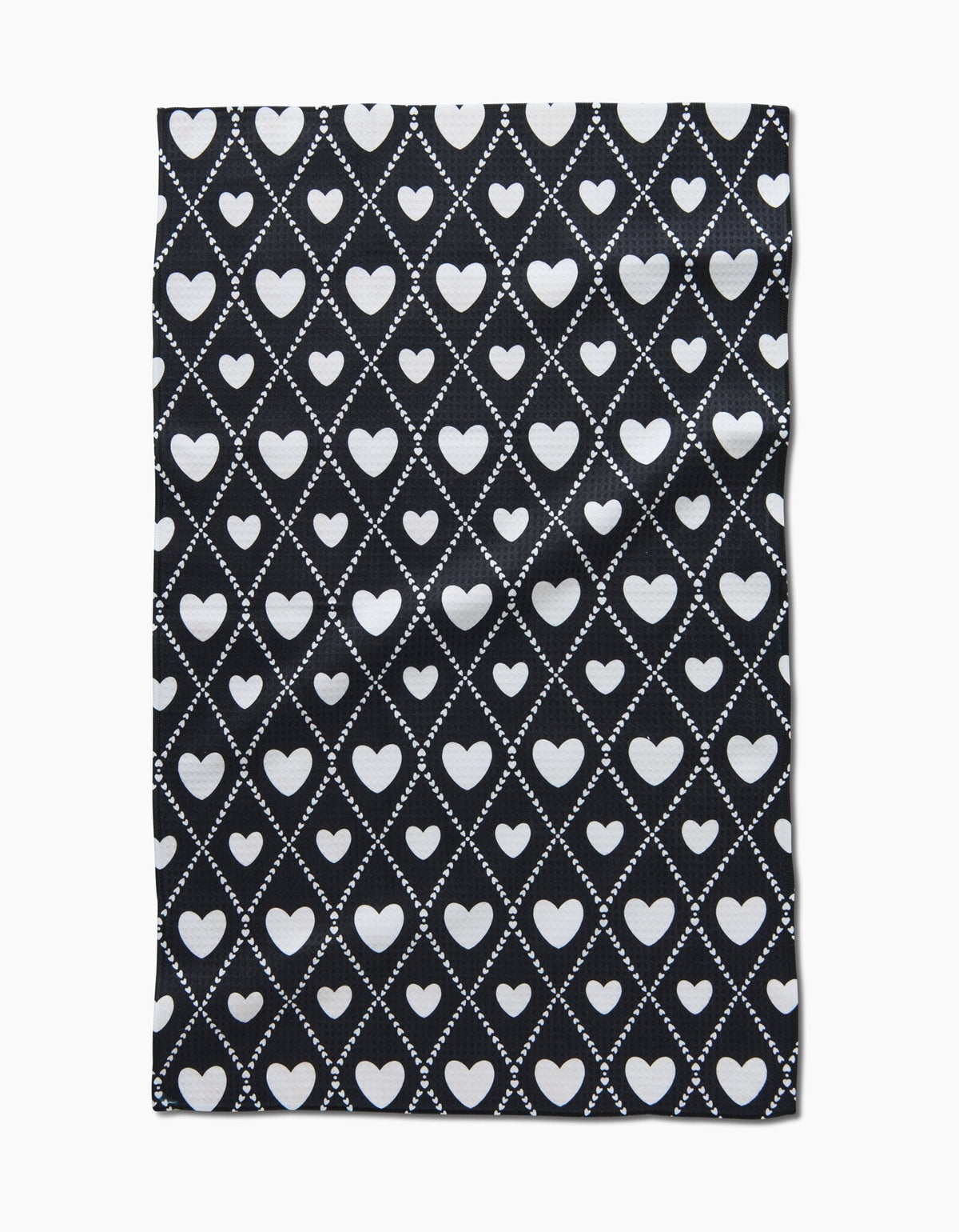 Onyx Love Lattice Luxe Hand Towel — alternate view 2