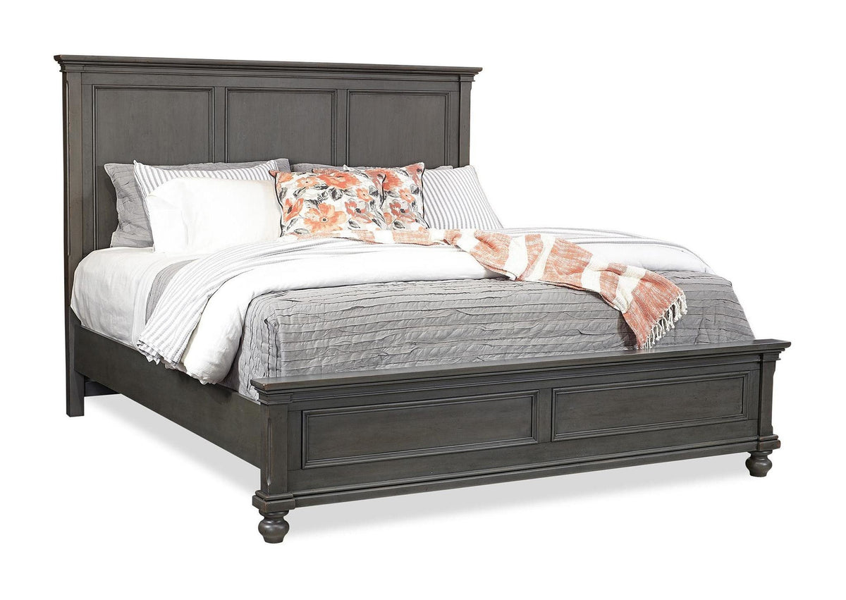 Oxford Queen Panel Bed Non Storage — alternate view 2