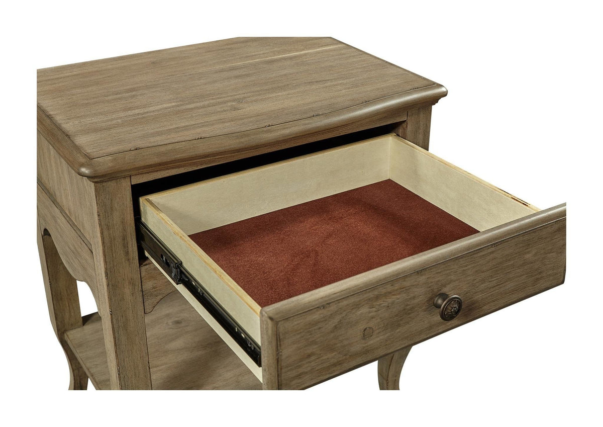 Provence 1 Drawer Nightstand — alternate view 4
