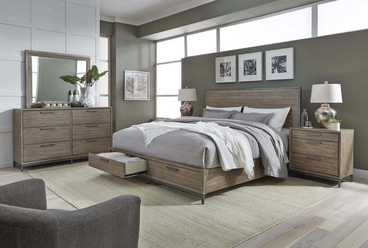 Trellis King Storage Bed — alternate view 5